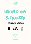 Rehab Diary & Tracker